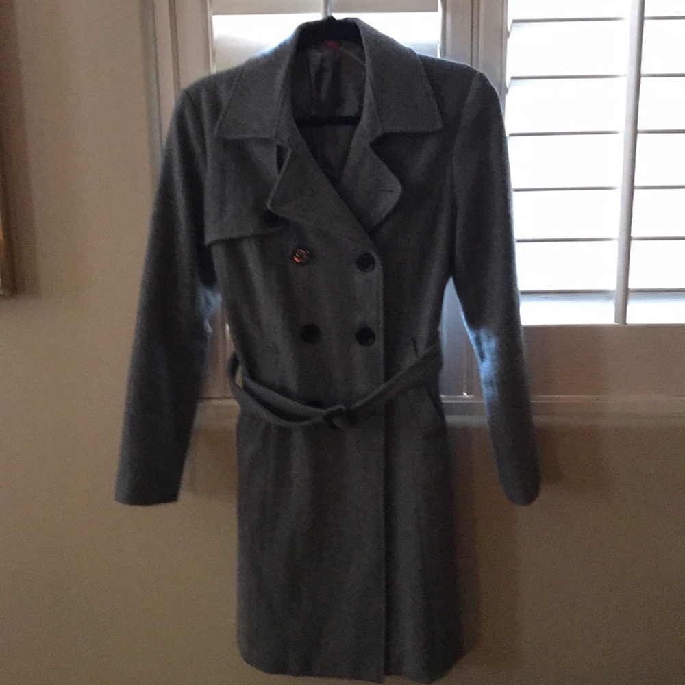 Light weight gray pea coat